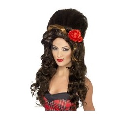 Amy Winehouse pruik