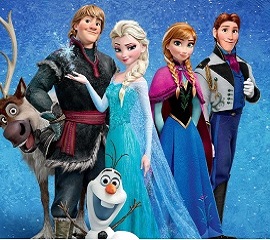Frozen personages
