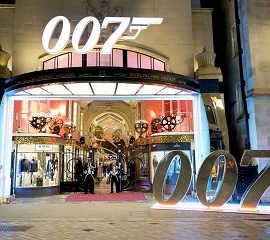 James Bond fanshop