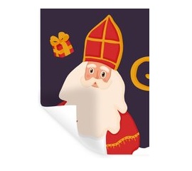 Sinterklaas muurstickers