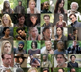 Walking Dead personages